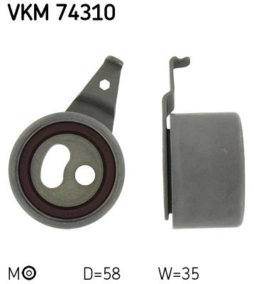 Obrázok Napínacia kladka ozubeného remeňa SKF  VKM74310